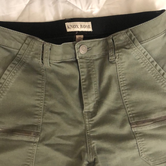 Knox Rose Target Green Stretch Jeggings 